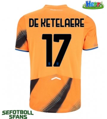 Atalanta Charles De Ketelaere #17 Tredje Tröja 2025-26 Kortärmad